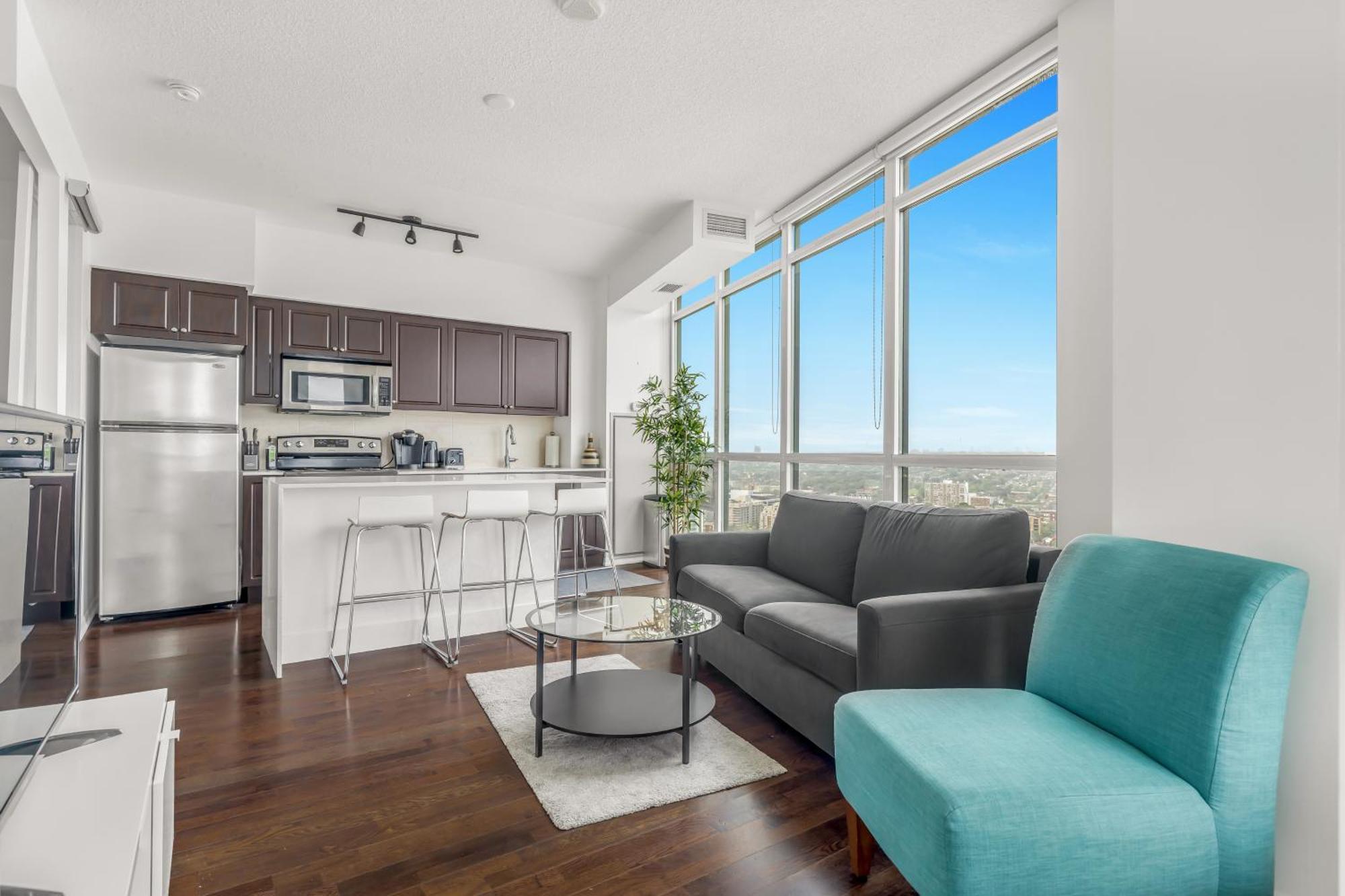 2 Bedroom Waterfront Condo Downtown W/ Free Parking Toronto Exterior foto